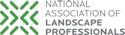 A logo of the national association of landscape professionals.