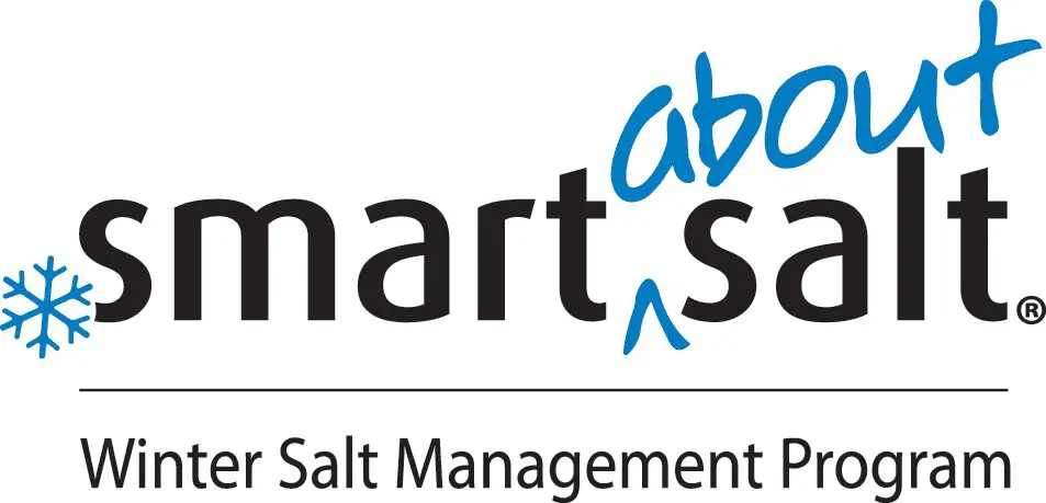 A logo for smart salt management